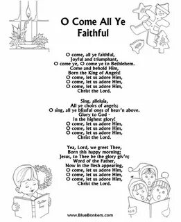 Christmas songs lyrics