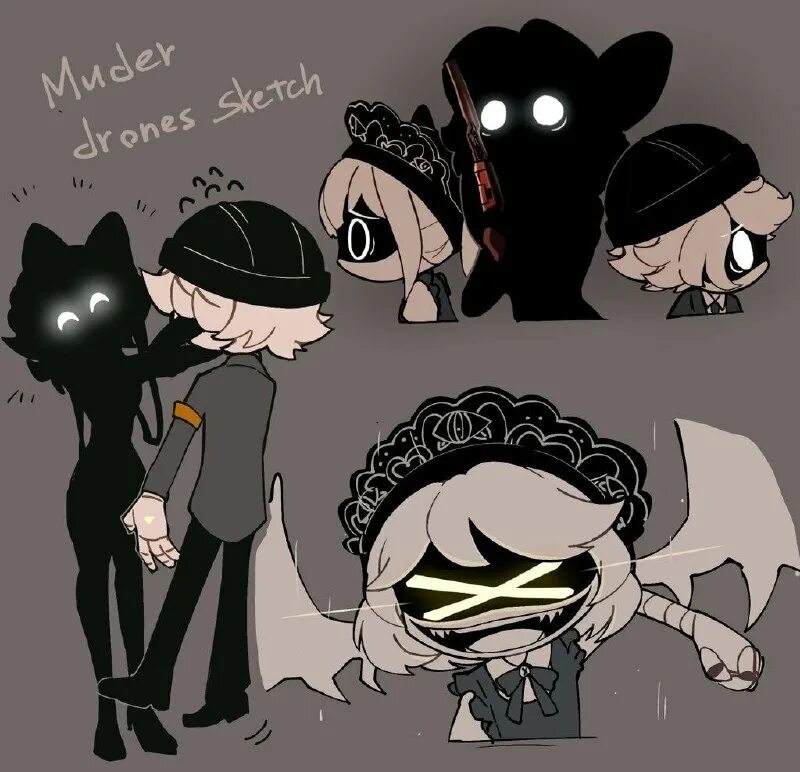 мурдер дронес персонажи.