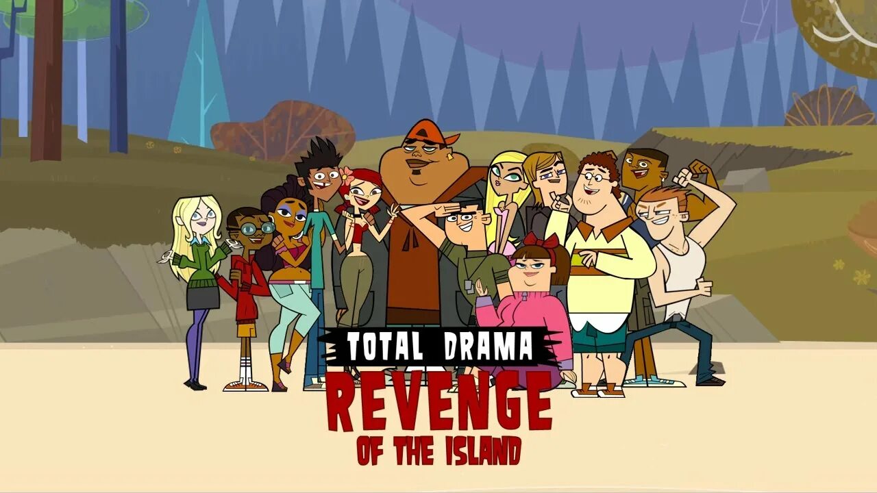 Revenge island. Total Drama Revenge of the Island. Total Drama: Revenge of the Island (2012). Total Drama my way. Total Drama Roti.