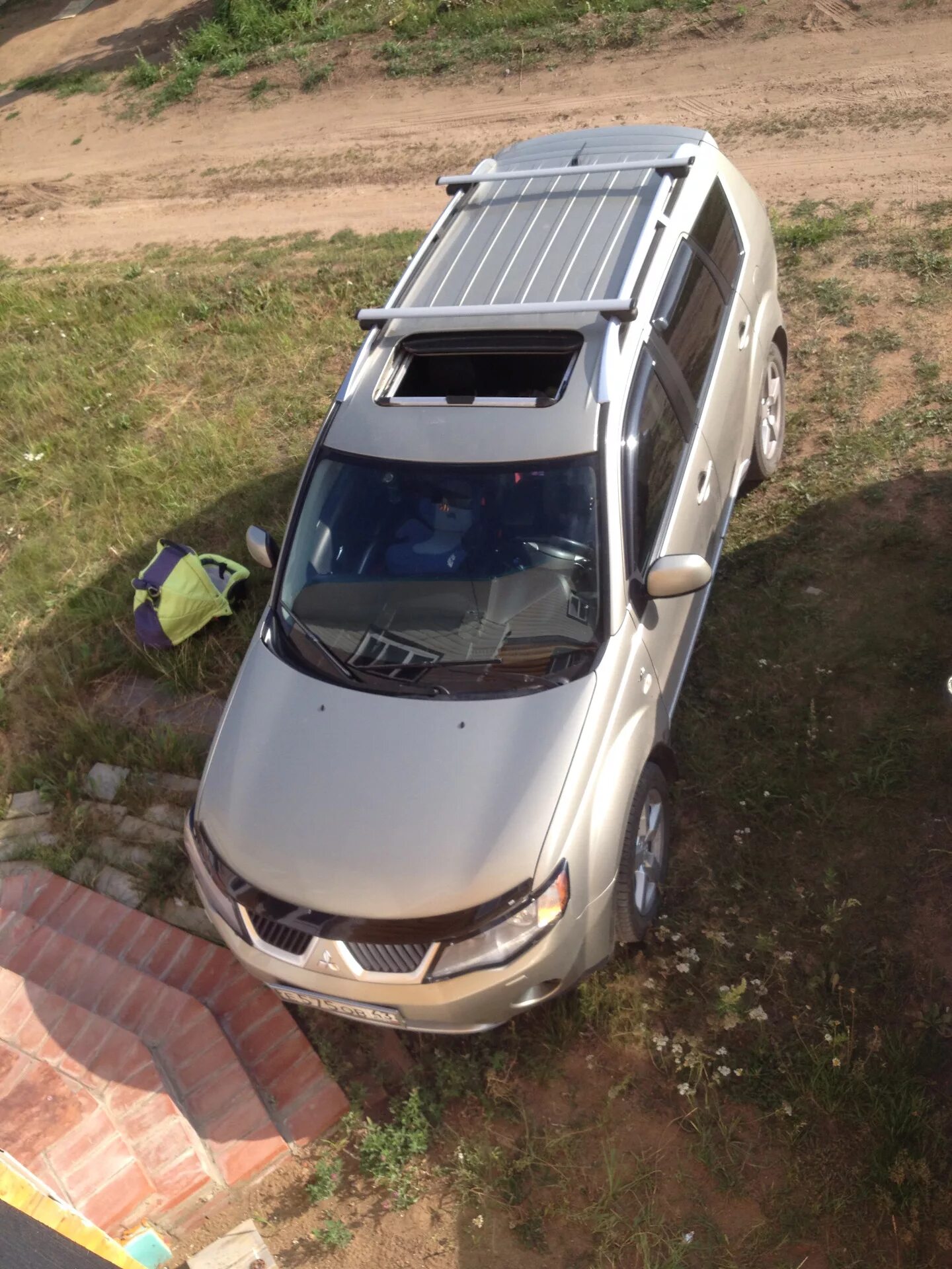 Крыша mitsubishi outlander