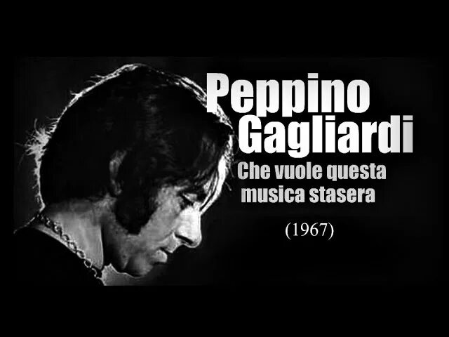 Vuole questa musica stasera