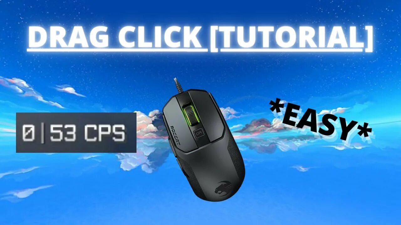 Drag click test