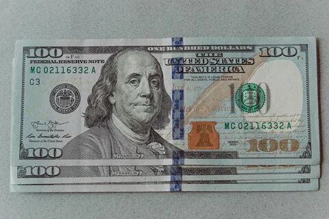 100 долларов нового образца