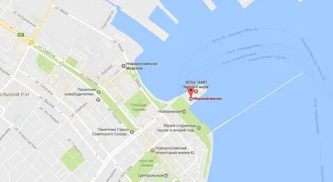 Новороссийск от жд вокзала до автовокзала
