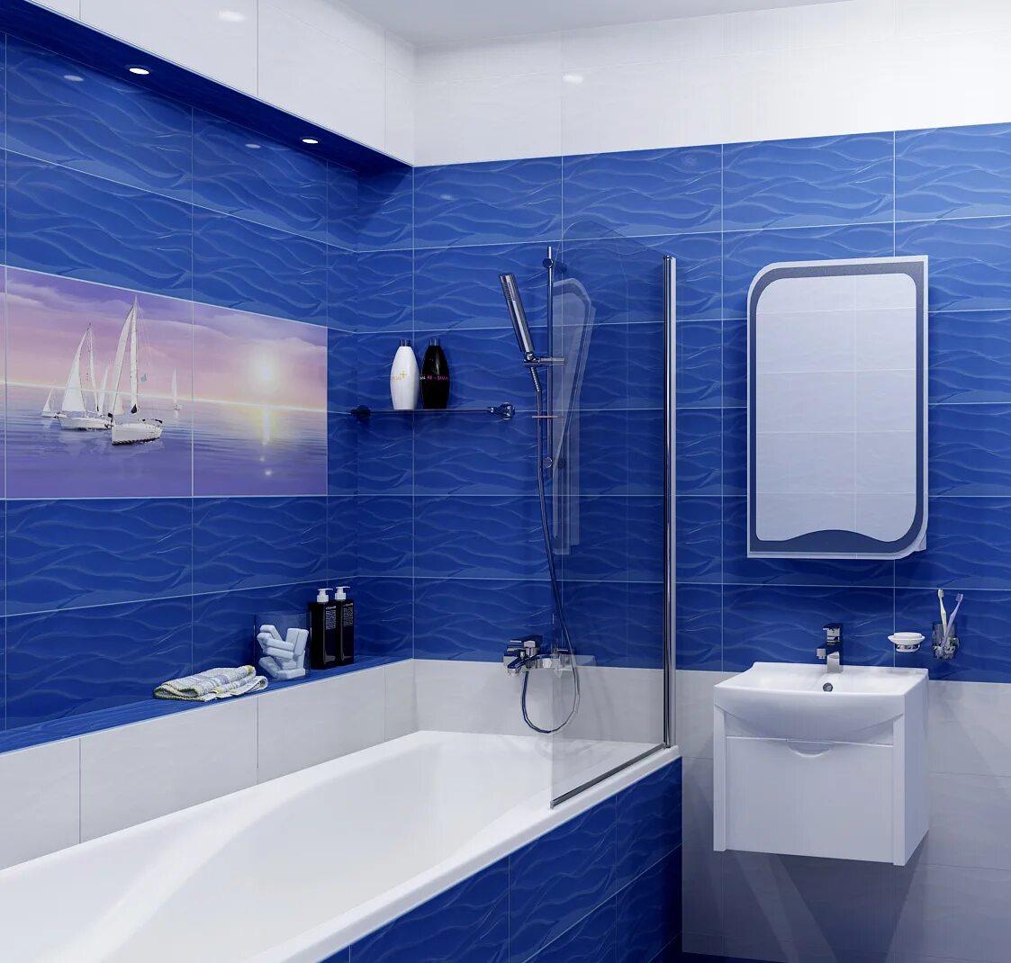 Синяя ванная комната. Ванная в синем цвете. Плитка для ванной комнаты синяя. Плитка в ванную синяя. Ванна пвх панели отзывы