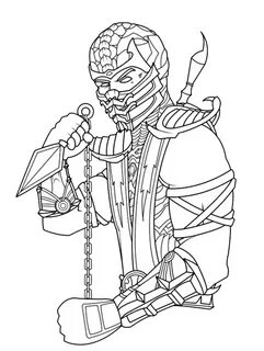 get over here scorpion coloring pages