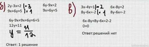 Сколько решений имеет система x2 y2