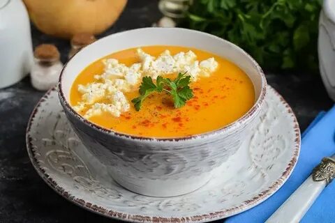 Рецепт вкусного супа пюре из тыквы