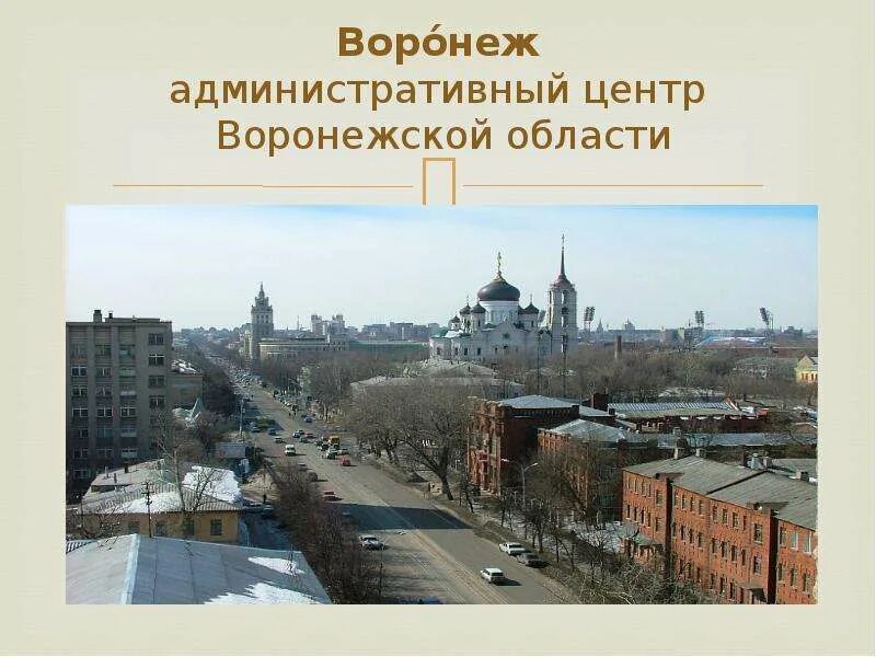 Воронеж, город, административный центр. Административный центр Воронежской области. Главный административный центр Воронежской области. Главный административный центр города Воронеж.