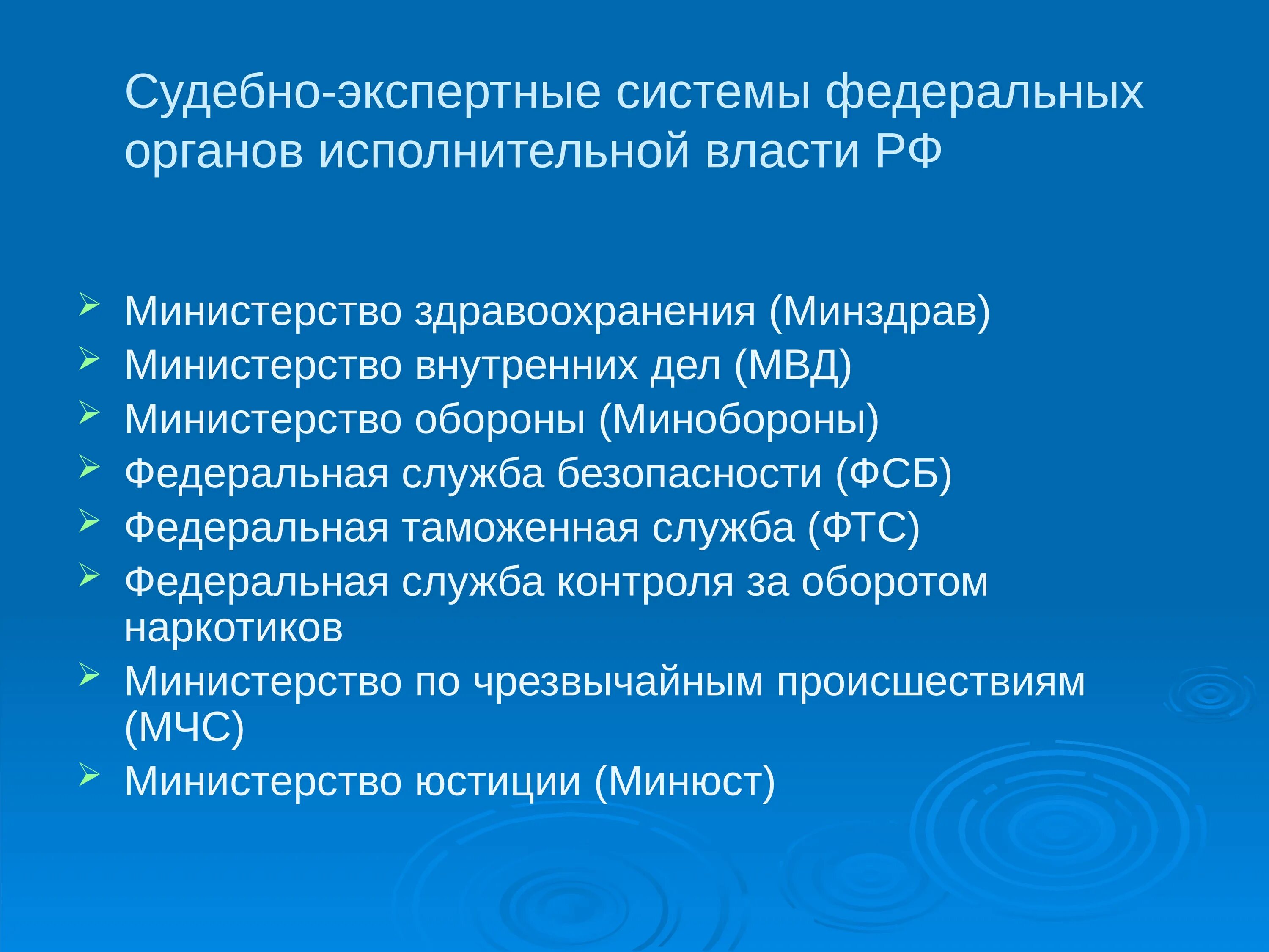 Государственные экспертные учреждения россии