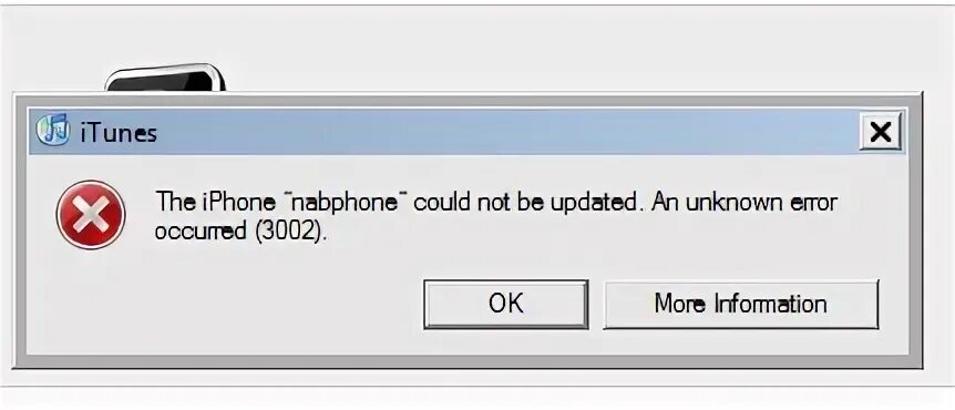 Iphone 6 3002 Error. Upgrade #0.4.