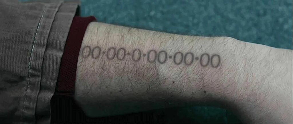 Hand in time. Hand in time