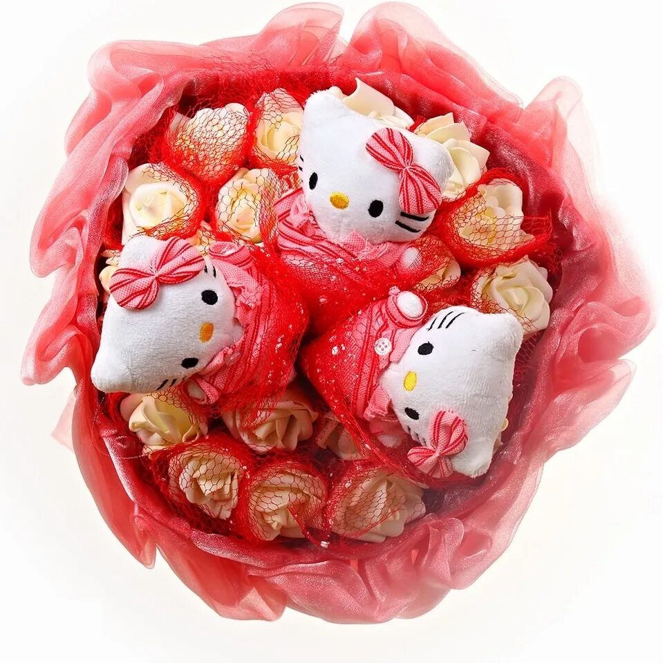 Букет из плюшевых игрушек. Игрушка "цветок". Популярныеигрунки для девочки. Плюшевые игрушки. Какую игрушку подарить девушке.