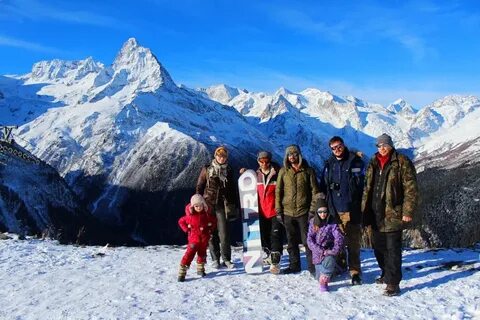 Погода в горах домбая