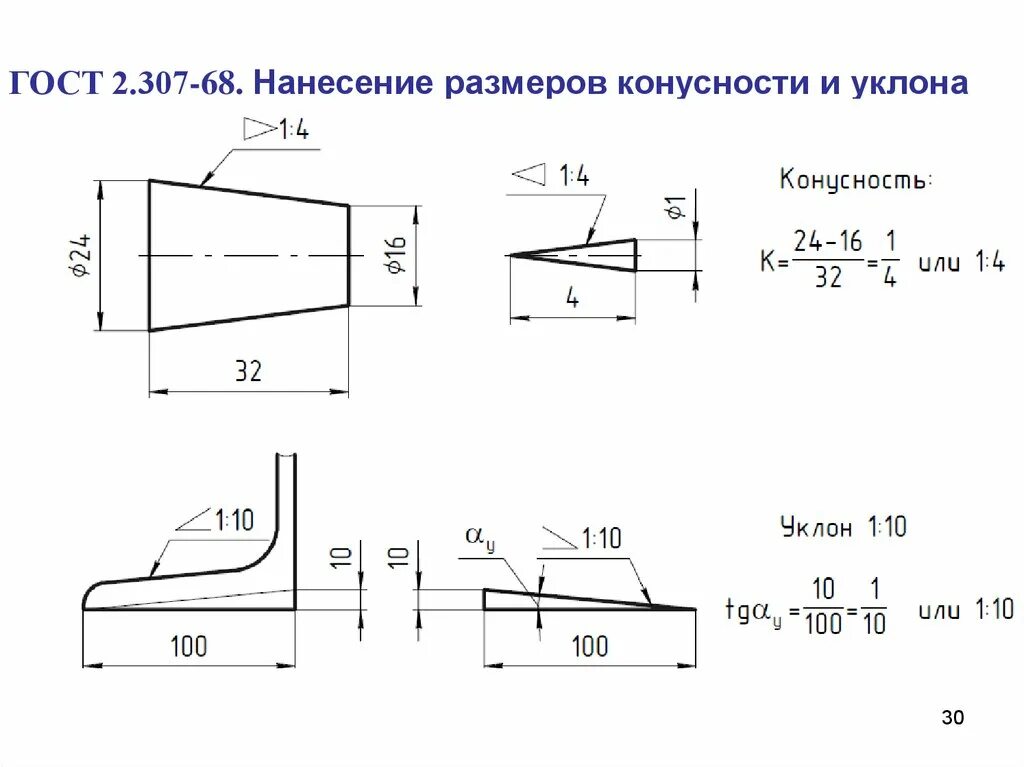 1 3 угол в чертеж