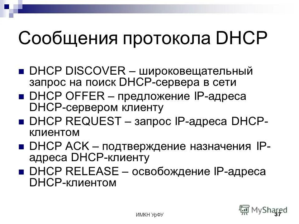 Протокол сообщений. Протокол сообщений