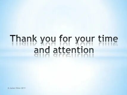 Thanks for the first time