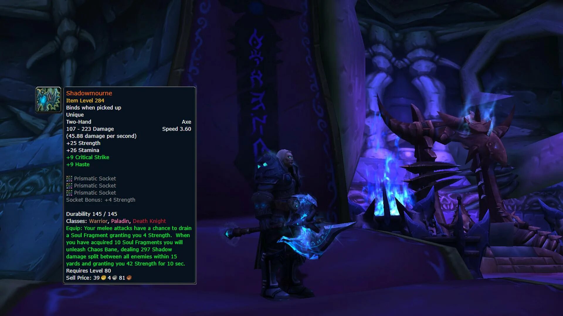 Уровень wow 223. Shadowmourne wow. шадоуморн вов 3.3.5. грань тьмы вов. шадоуморн 3.3.5 выделенная модель.