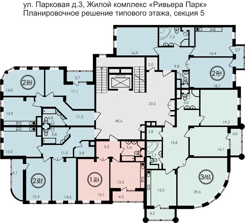 Расположение квартир дом ленинградский 7 подольск Сколько квартир в доме 16 этажей: найдено 88 картинок
