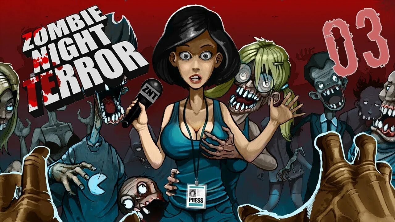 Игра зомби ночь. Эйприл Фокс Zombie Night Terror. Эйприл Фокс Zombie Night Terror арт.