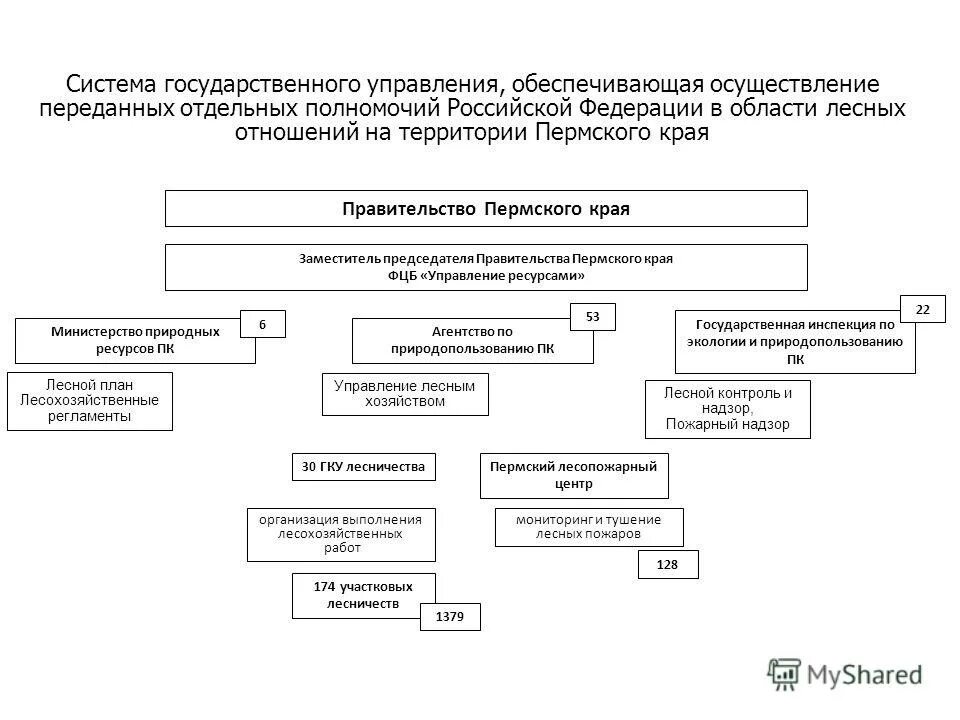 Переданные лесные полномочия