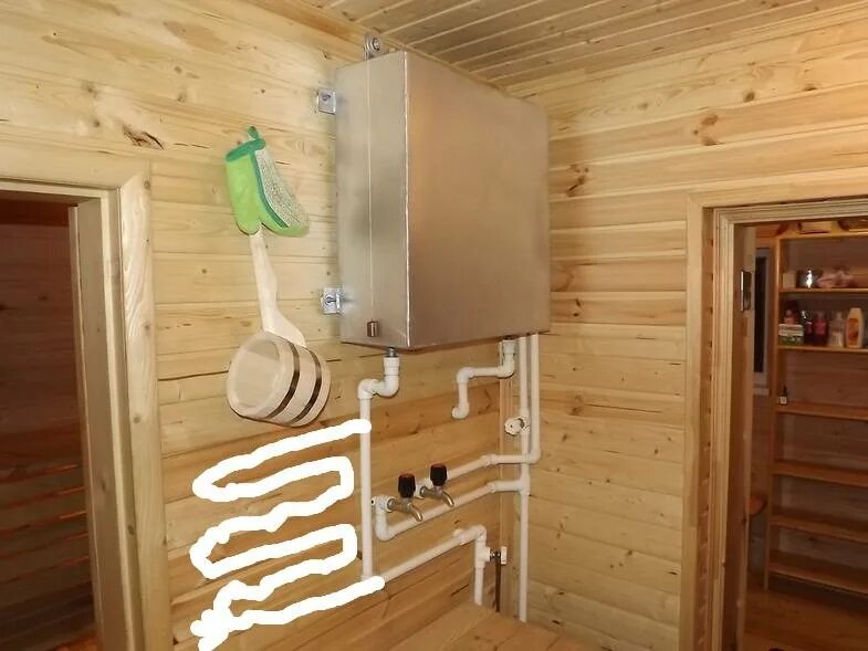 Отопление в бане. Баня обогрев предбанника. Баня обогрев предбанника. Отопление бани от банной печи. Печь для бани с отоплением.