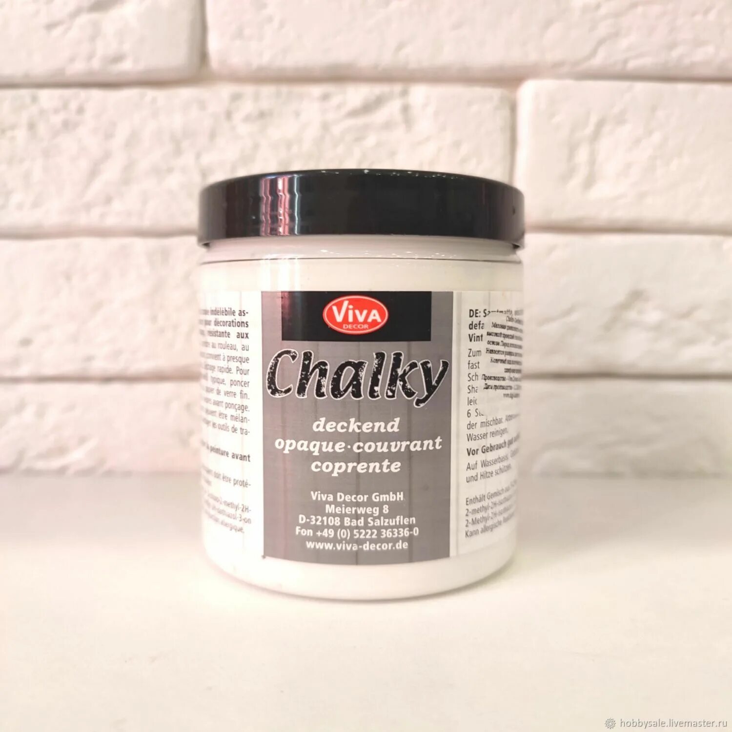 Меловая краска фото Краска Chalky paint MELOVAYA Быстросохнущая, Меловая, Водная, Матовое покрытие,