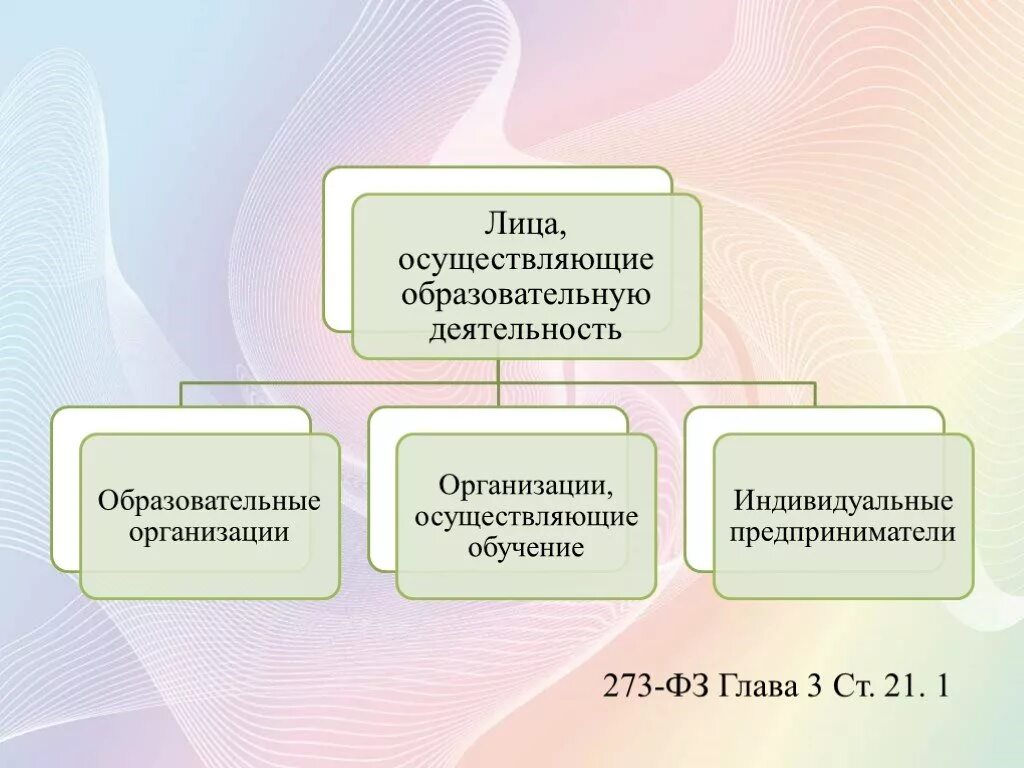 Статусы учебные. Лица осуществляющие образовательную деятельность. Правовой статус лиц осуществляющих образовательную деятельность. Правовой статус индивидуального предпринимателя. Лица осуществляющие образовательную деятельность кратко.