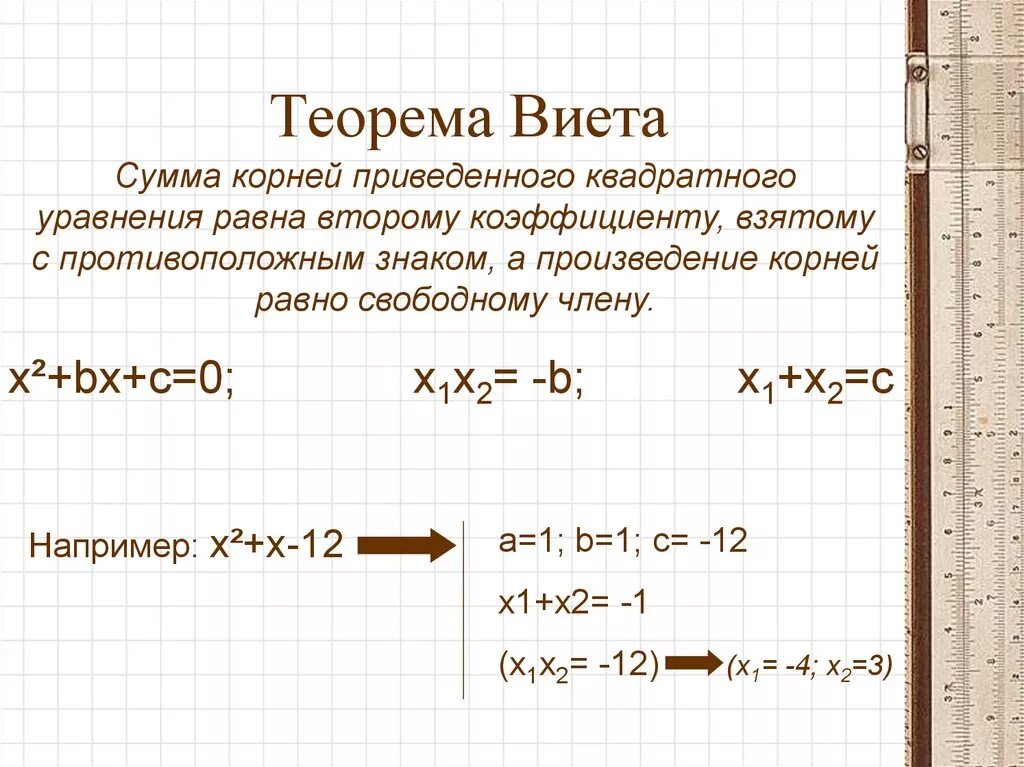 Произведение 0 8. Нахождение корня квадратного уравнения. Корни квадратного уравнения при а 1.