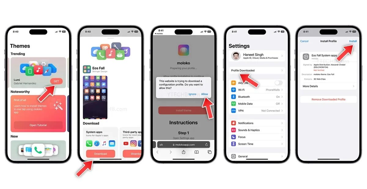 Как поменять свет на айфоне Ios 16 как поменять