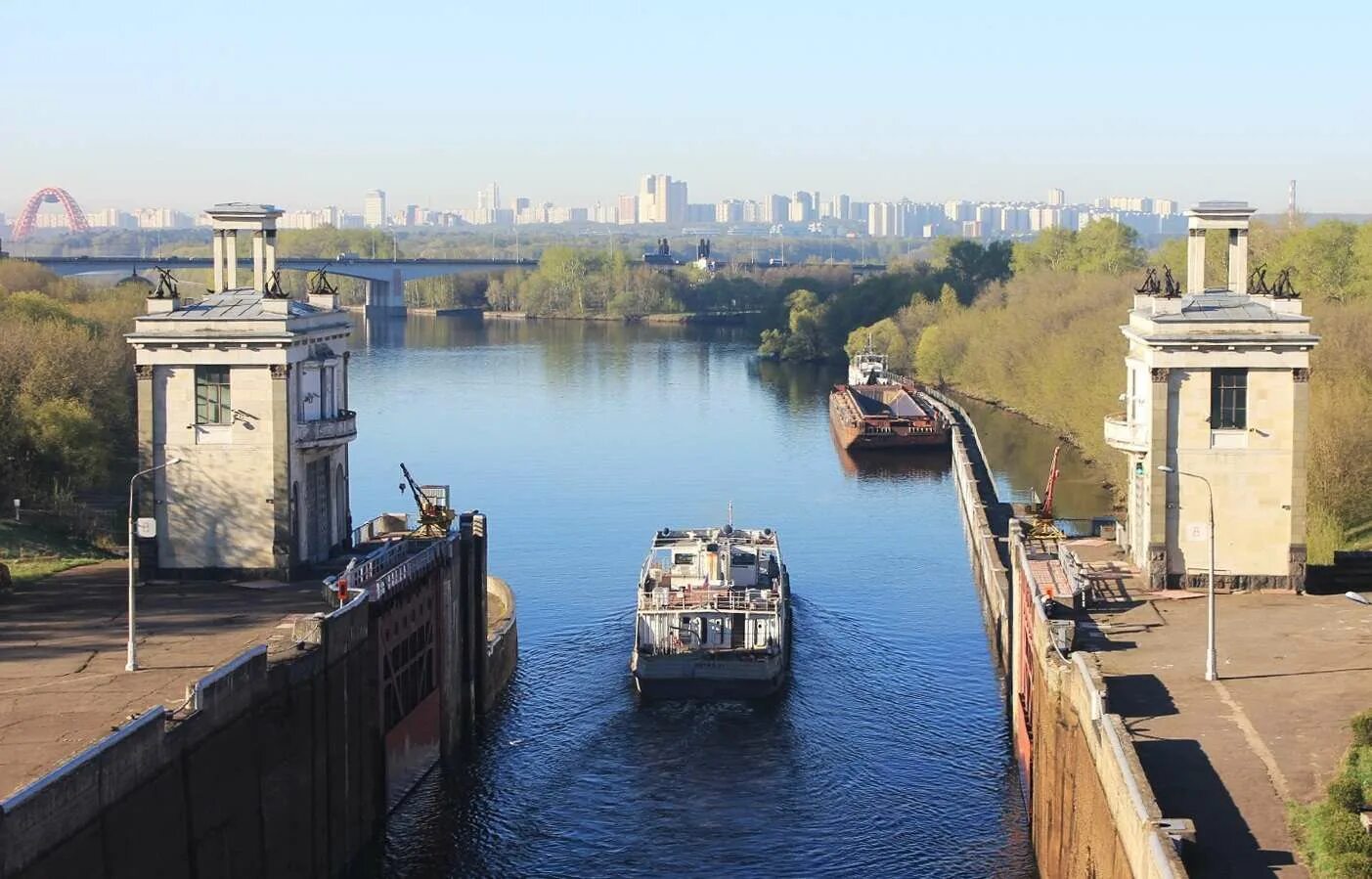 Шлюз 7 Тушино. Канал имени Москвы. Шлюз 8 (Тушино). Шлюз Тушинский канала имени Москвы.