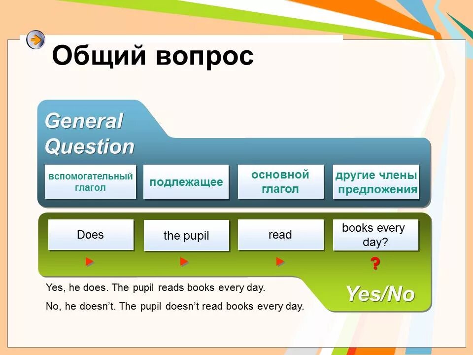Сколько типов вопросов