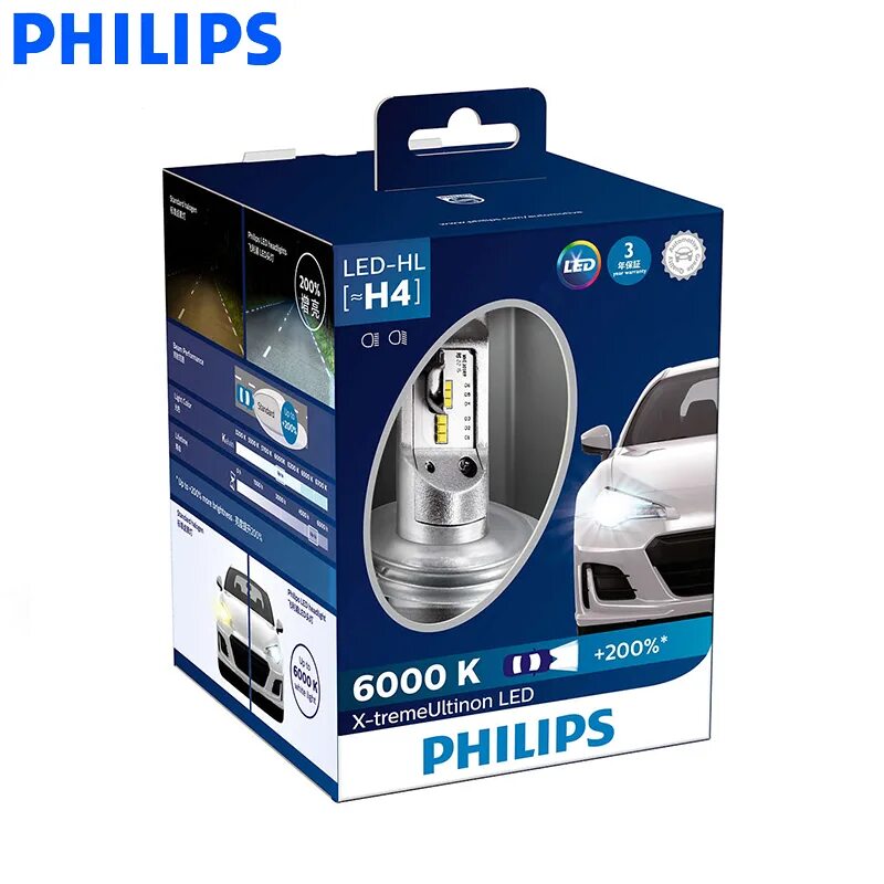 Philips Xtreme Ultinon led h4. Светодиодные лампы h4 Philips Ultinon. Philips x-treme Ultinon led. Philips led hl h4. Филипс авто