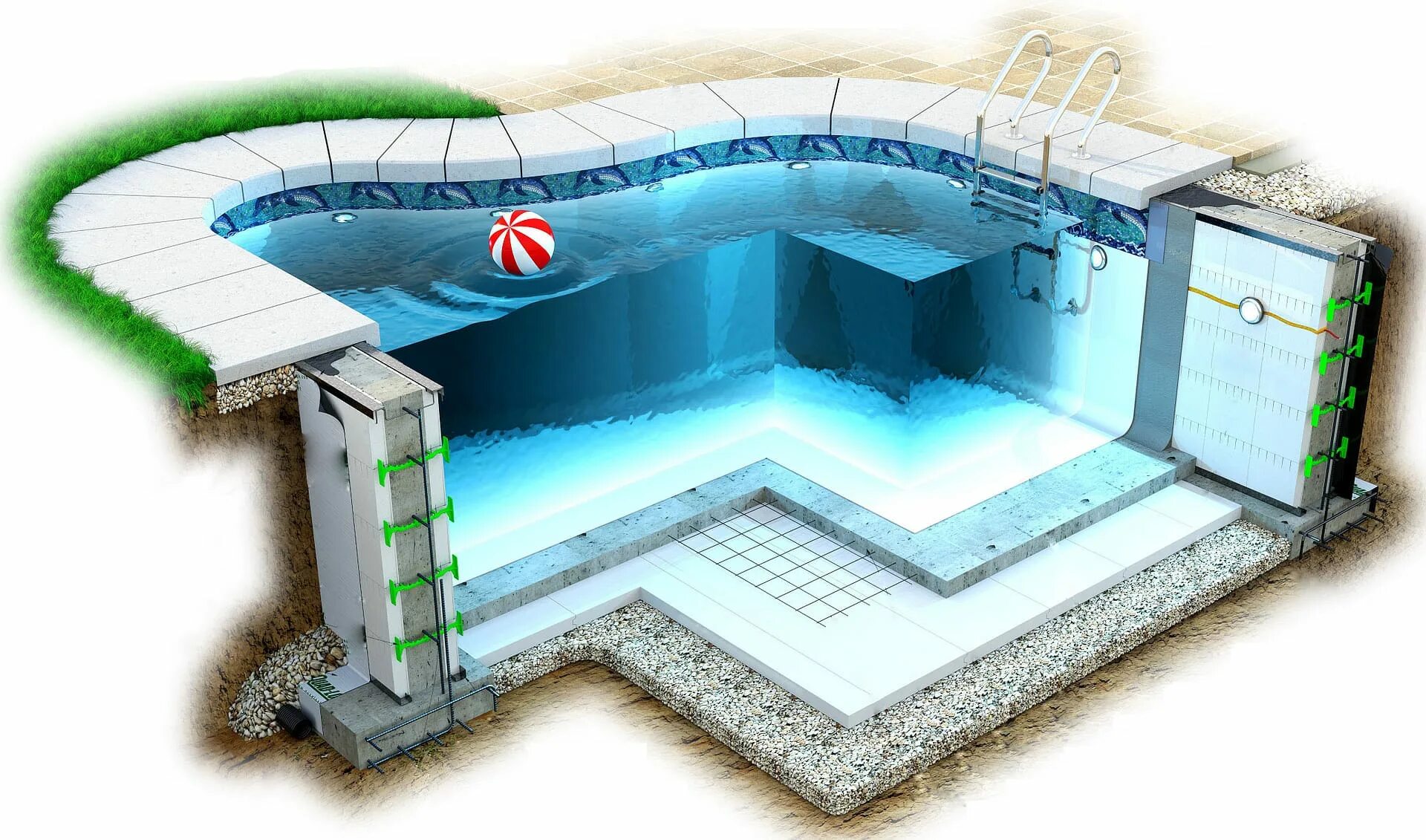 Build swimming pool