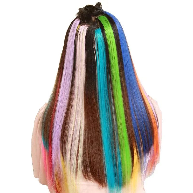 Сколько стоят пряди волосы. Цветные пряди на волосах. Накладные разноцветные пряди. Разноцветные пряди на заколках. Искусственные пряди волос цветные.