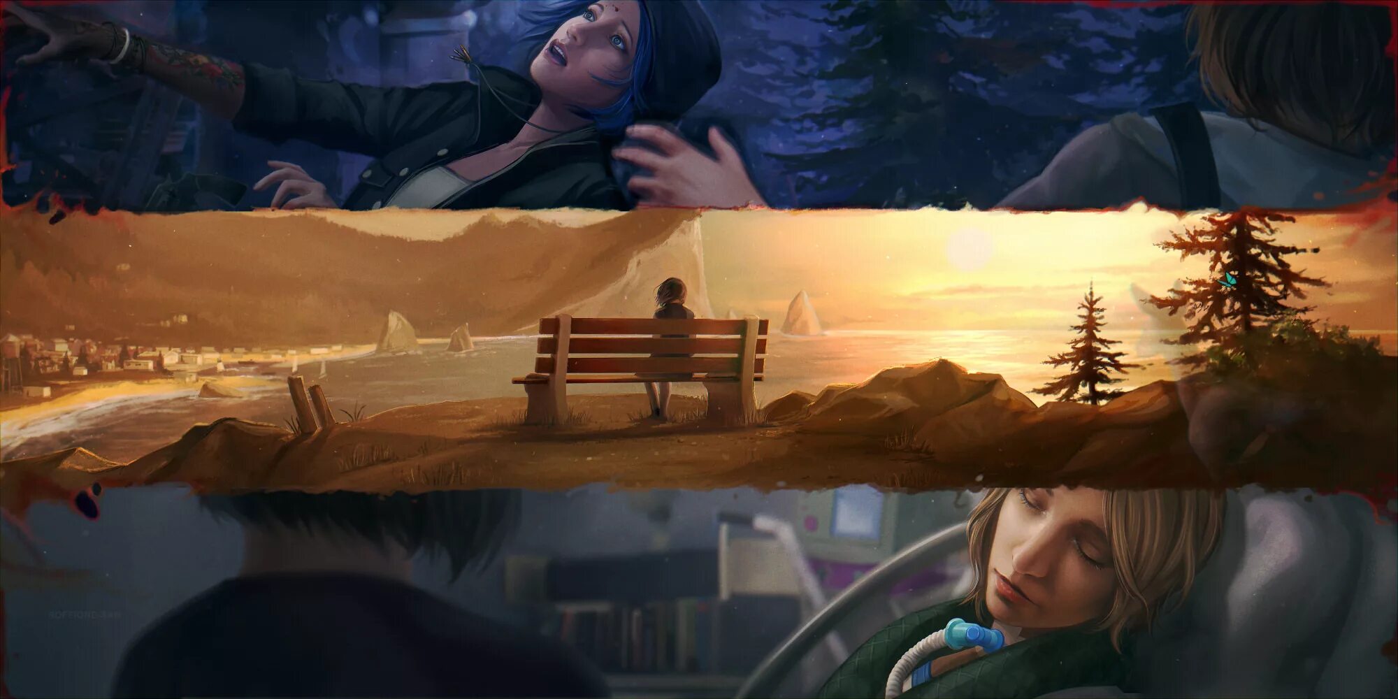 Without art. Лайф Стрендж. Life is Strange арт.