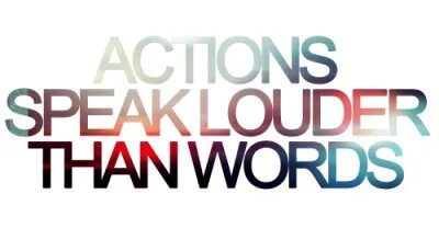 Loud actions