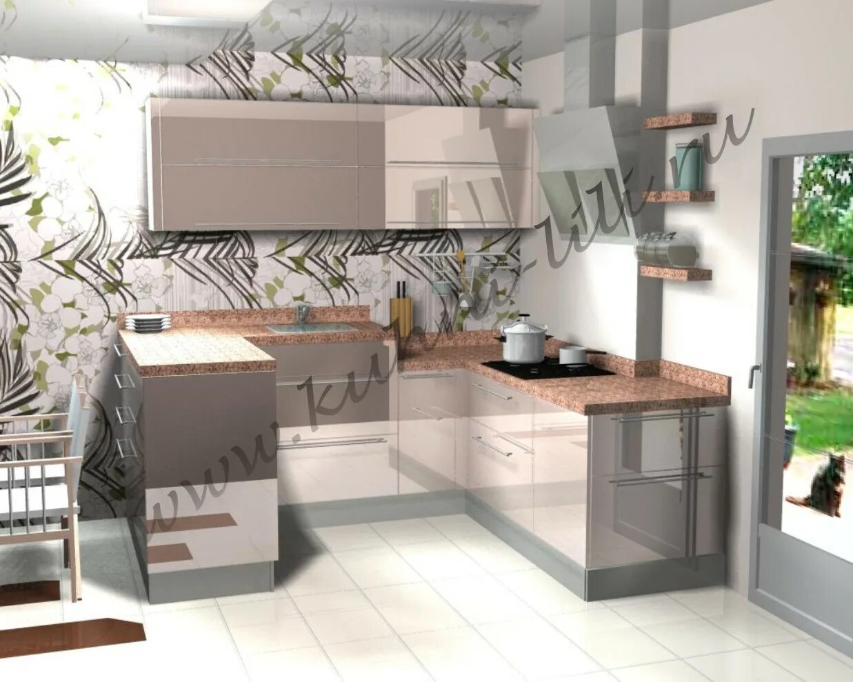 Кухни раздельно. Интерьер кухни с двумя зонами. Кухонный гарнитур разделенный дверью. Кухонные гарнитуры. Кухня кремона угловая.