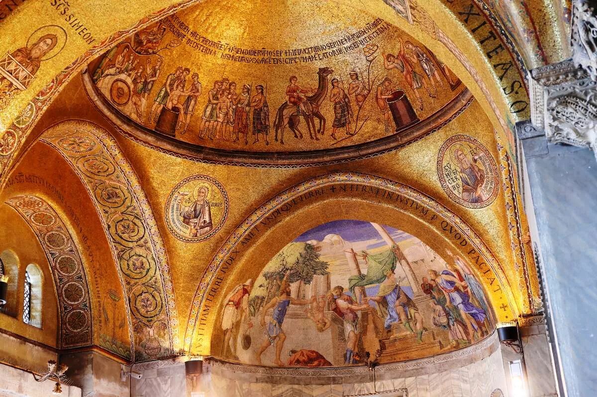Мозаики Византии Сан Марко.
