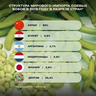 Крупнейшие производители сои
