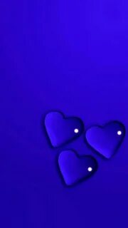 Обои на телефон фиолетовые сердечки
