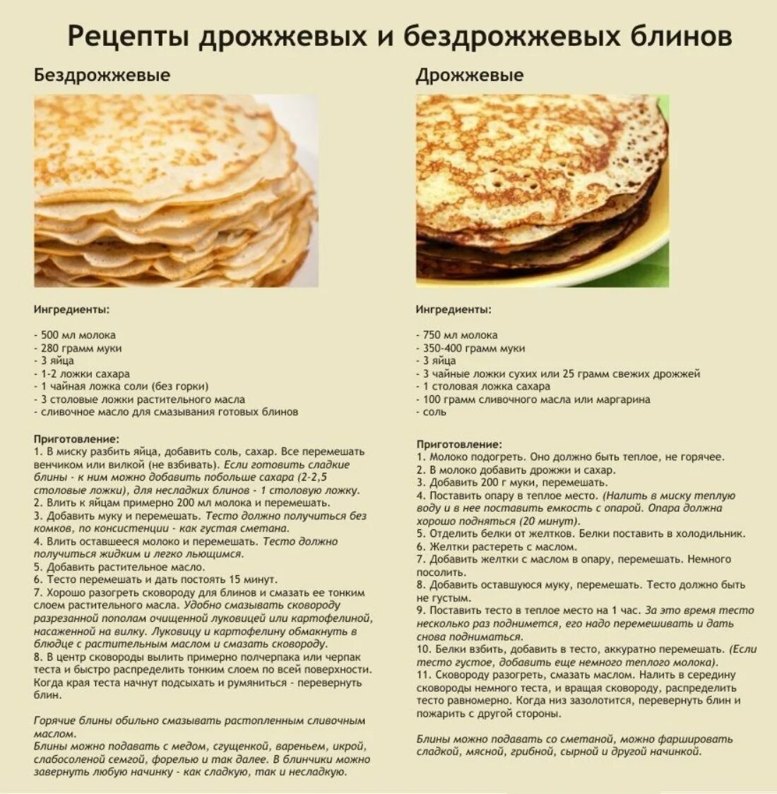 Блинное тесто пирог