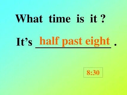 10 past 8