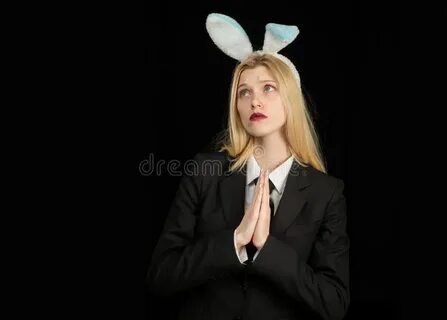 Женщина зайчик