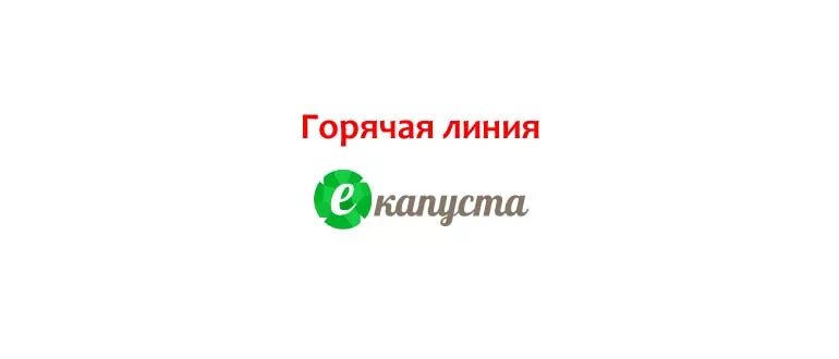 Номер горячей линии капусты