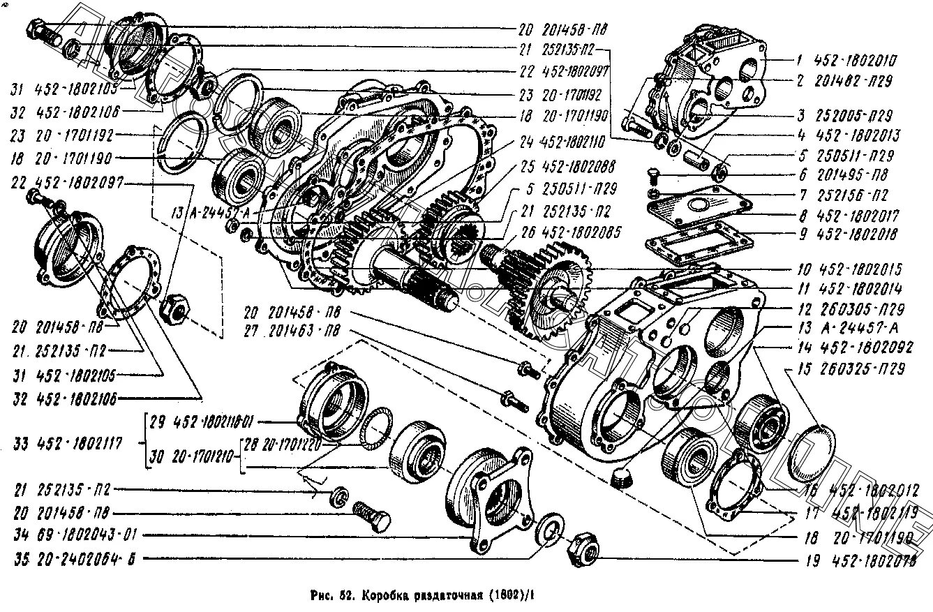 Раздатка буханка схема. Раздаточная кпп уаз 452 схема. Сборка раздатки уаз 469. Раздатка буханка схема. Уаз 469 раздатка подшипник привода заднего моста.