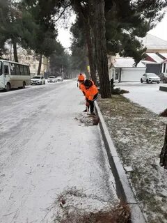 Снег в анапе