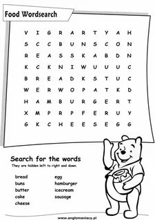 Food find words