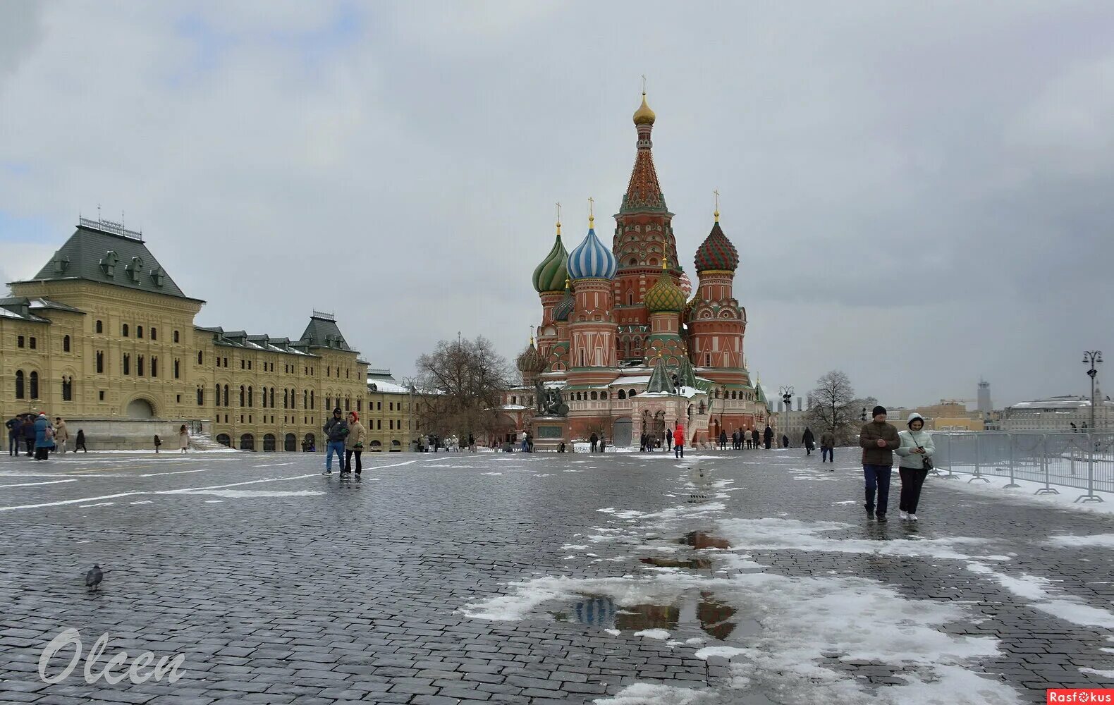 Фото: Кремлевская стена. Фотограф Игорь Белоногов. Город. Фотосайт Расфокус.ру