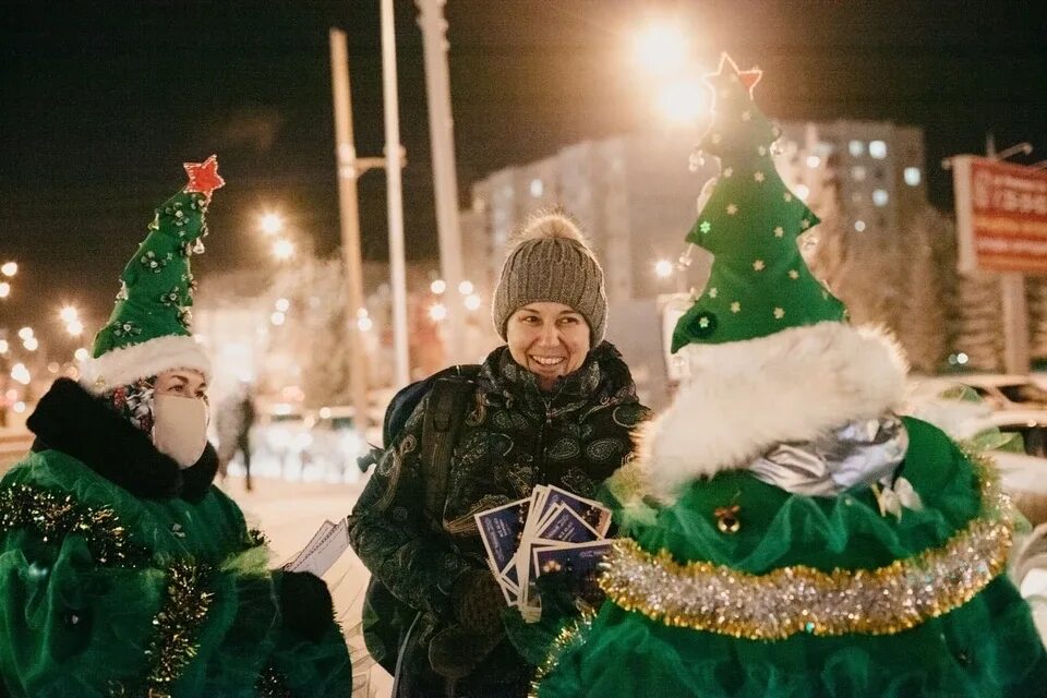 Выход елок